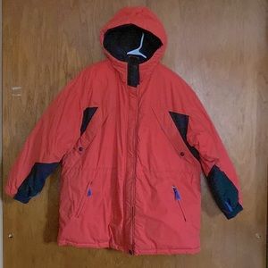 Mulberry Street Sport Heavy Duty Down Filled Winter Parka w/ Attached Hood-Large